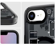 Dėklas Spigen Ultra Hybrid MagSafe Case for iPhone 16e / 17e Zero One - Juodas