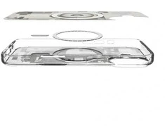 Spigen Ultra Hybrid MagSafe dėklas skirtas Apple iPhone 17 Zero One – titanium