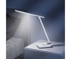 HOCO foldable table lamp LED HX12 baltas