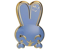 OEM telefono stovas RABBIT - priklijuojamas - mėlynas