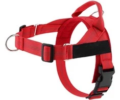 Oem Dog harness REFLECTIVE SILK dydis S red