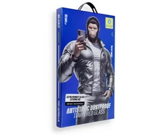Grūdintas stiklas 5D, skirtas Samsung FOLD 7 / FOLD 8 ULTRA Mr. Monkey Glass juodas (2.5D Silk HD)