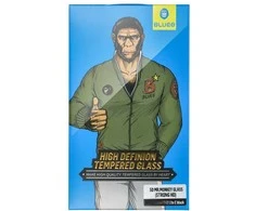 Blueo LCD apsauginis stikliukas 5D Mr. Monkey Glass (Strong HD) Apple iPhone 14 juodas