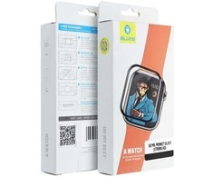 Blueo 5D Mr. Monkey Glass - skirtas Apple Watch SE / SE 2 40MM juodas (Strong HD)
