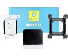 Blueo 5D Mr. Monkey Glass - skirtas Apple Watch SE / SE 2 44MM juodas (Strong HD)