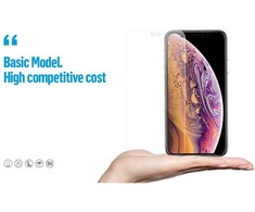 5D grūdintas stiklas „Mr. Monkey Glass“, skirtas „Samsung Galaxy A37 5G“, juodas (antistatinis, atsparus elektrai)