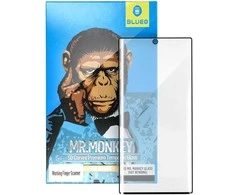 Blueo 5D Mr. Monkey Glass - skirtas Samsung Galaxy S22 juodas (Strong Lite)