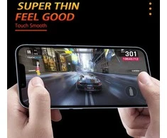 LCD apsauginis stikliukas Bestsuit Flexible Hybrid Glass 5D Samsung A536 A53 5G pritaikytas dėklui juodas