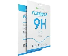 LCD apsauginis stikliukas Bestsuit Flexible Hybrid Glass 9H Apple iPad 10.9 (2022) pritaikytas dėklui juodas