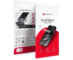 Hybrid glass to iPhone 17 PRO / 18 PRO Forcell Flexible 5D juodas