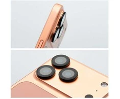 Blue Star Camera Lens Protector Mėlynas STAR Easy Install for IPHONE 15 PRO / 15 PRO MAX juodas