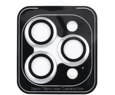 Blue Star Camera Lens Protector Mėlynas STAR Easy Install for IPHONE 18 PRO / 18 PRO MAX sidabrinis
