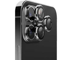 „X-ONE Sapphire Camera Armor Pro“ – skirtas „iPhone 16 Pro/16 Pro Max“ – sidabrinis