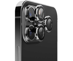 „X-ONE Sapphire Camera Armor Pro“ – skirtas „iPhone 15 Pro/15 Pro Max“ – sidabrinis