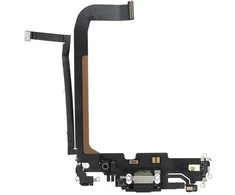 Oem Charging flex USB for IPHONE 13 Pro Max juodas (pulled)