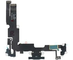 OEM įkrovimo lankstus USB įkroviklis IPHONE 14 Plus juodas (ištrauktas)