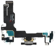 Charging flex USB for IPHONE 15 juodas OEM