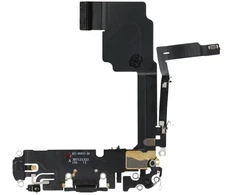 OEM įkrovimo lankstus USB įkroviklis IPHONE 15 Pro juodas (ištrauktas)
