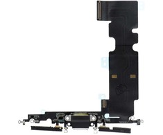 Oem USB įkrovimo laidas, skirtas IPHONE 8 Plus juodas (išimamas)