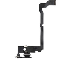 Oem USB įkrovimo laidas, skirtas IPHONE XS MAX juodas (išimamas)