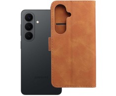 Oem Dėklas su klapką na Samsung S26 Tender Book ruda