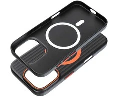 Dėklas Oem Case for iPhone 16 PLUS Simply compatible with MagSafe titanium juodas
