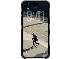 UAG Urban Armor Gear dėklas METROPOLIS LT, suderinamas su „MagSafe“, skirtas IPHONE 17 Pro Max, iš kevlaro ir malardo medžiagos.