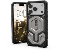 Urban Armor Gear UAG „Monarch Pro MagSafe“ dėklas, skirtas „iPhone 17 Pro“ – titano spalvos