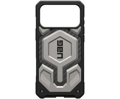 Urban Armor Gear UAG „Monarch Pro MagSafe“ dėklas, skirtas „iPhone 17 Pro Max“ – titano spalvos