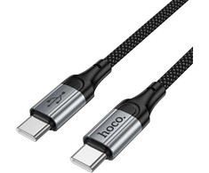 Cable USB C to CUSB Hoco PD 60W 1,5 m X121 juodas