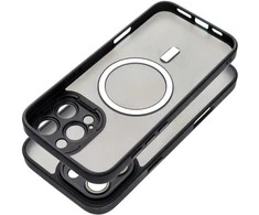 Oem „VARIETE MAG COVER“ dėklas, suderinamas su „MagSafe“, skirtas „SAMSUNG A17“, juodas