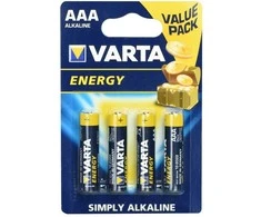 VARTA šarminė baterija R3 (AAA) Energija 4 vnt