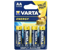 VARTA šarminė baterija R6 (AA) Energy 4 vnt.
