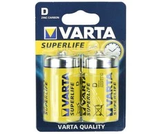 VARTA cinko baterija R20 (D tipo) Superlife 2 vnt