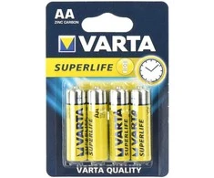 VARTA cinko baterija R6 (AA) Superlife 4 vnt