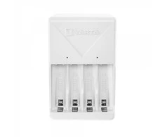 VARTA kroviklis PLUG CHARGER 57657 + 4 x baterija akumuliatorinė R6 (AA) 2100mAh