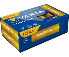 VARTA šarminė baterija R6 (AA) Longlife 12 vnt
