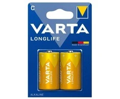 VARTA šarminis akumuliatorius R14 (C tipas) Longlife 2 vnt