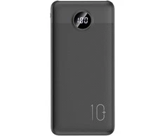 Powerbank Veger L10S (W1105PD) PD QC3.0 2A 20W 10000 mAh juodas