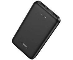 Powerbank Veger A10 (W1065) 2A 10000 mAh juodas