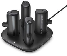 Powerbank Veger Pogo (W007CK) set 4 x 5000 mAh juodas