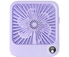OEM stalo ventiliatorius su reguliuojamu stovu W30 violetinė