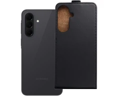 Oem Vertikalus atverčiamas dėklas Samsung A37 5G Slim Flexi Fresh Juodas