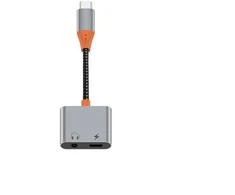 WiWU – garso adapteris LT10 nuo C iki C tipo + 3,5 mm