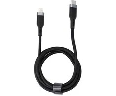 WiWU - Platinum Series duomenų kabelis Wi-C013 USB C iki Lightning 30W 1,2m - juodas