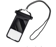 Dėklas Atsparus vandeniui case for mobile phone Hoco BAG31 juodas