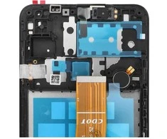 FixCell LCD ekranas SAMSUNG A12 A125 OEM rėmeliui su komponentais