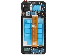 FixCell LCD ekranas, skirtas SAMSUNG A12 A127 OEM rėmeliui su komponentais