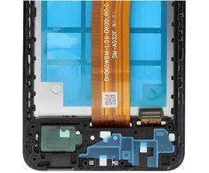 FixCell LCD ekranas, skirtas SAMSUNG A12 A127 OEM rėmeliui su komponentais