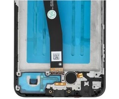 FixCell LCD ekranas, skirtas SAMSUNG A22 5G OEM rėmeliui su komponentais